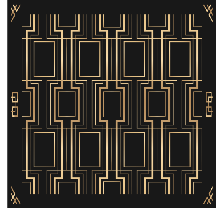 杯垫纹理带来几何图案灵感 - TenStickers