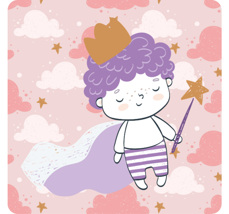 盲人怪物是一位顽皮的英雄角色 - TenStickers