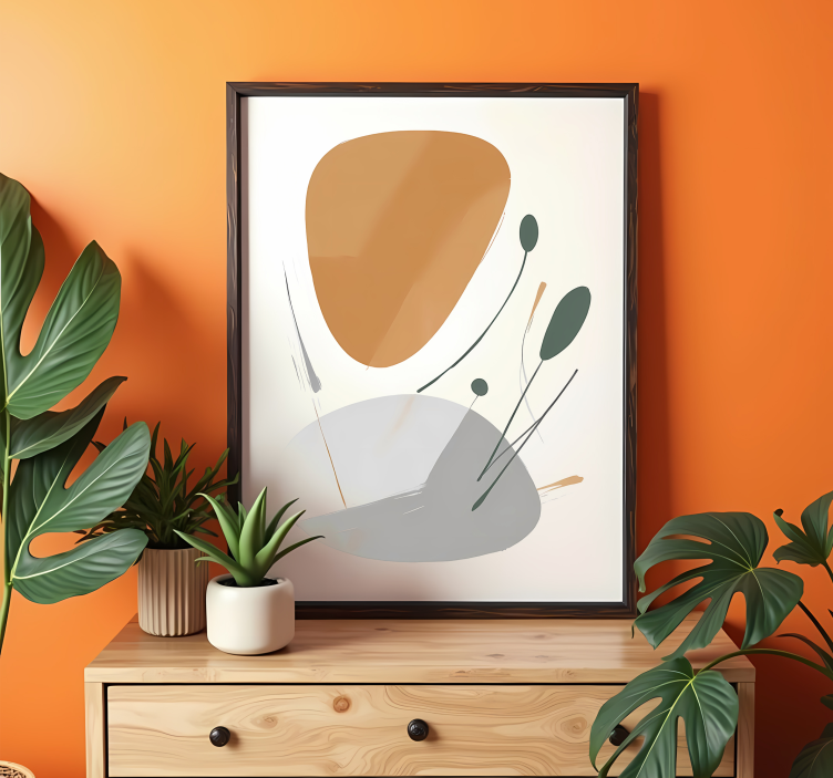 抽象的海报展现艺术的混沌之美 - TenStickers