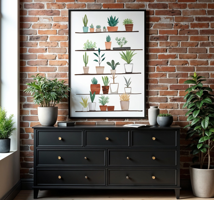 海报艺术绘画植物 - TenStickers