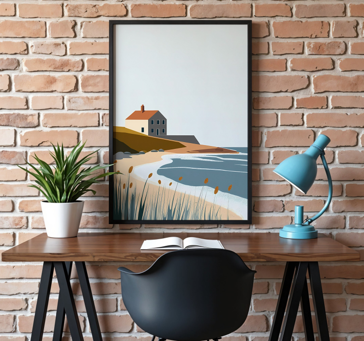 海报艺术绘画宁静生活 - TenStickers