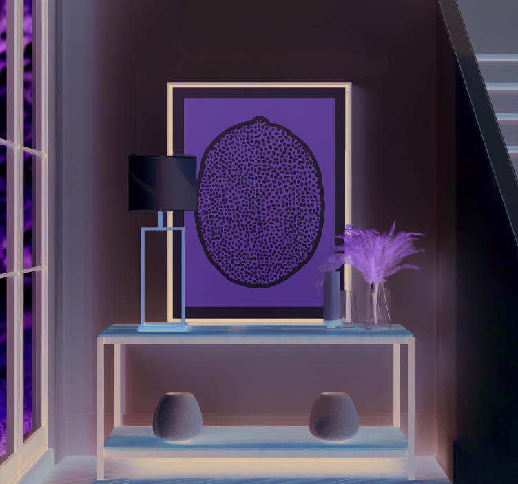 斯堪的纳维亚海报与青柠切片 - TenStickers