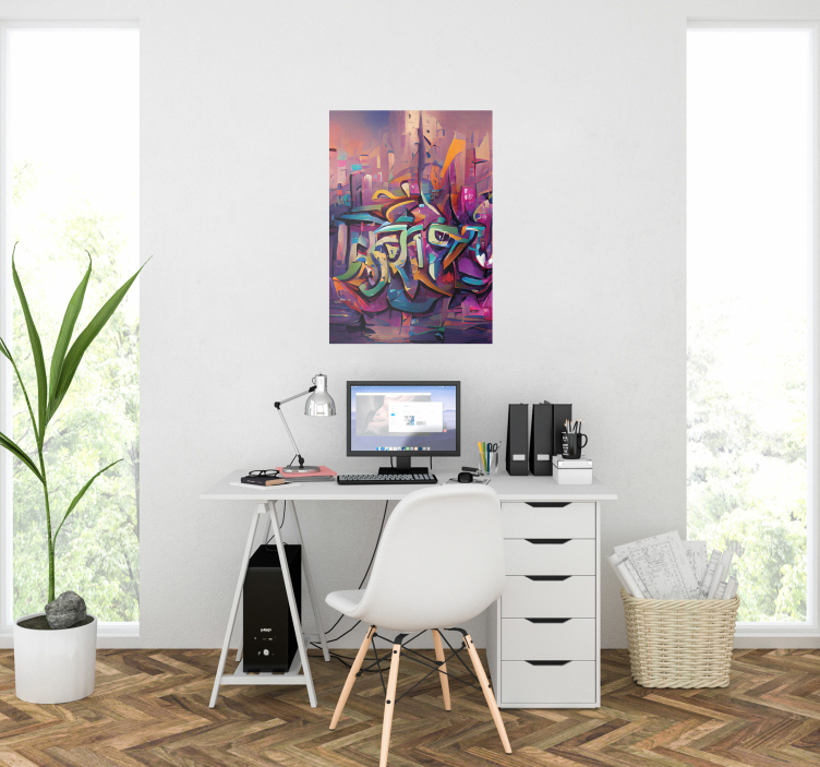 街头艺术涂鸦海报 - TenStickers