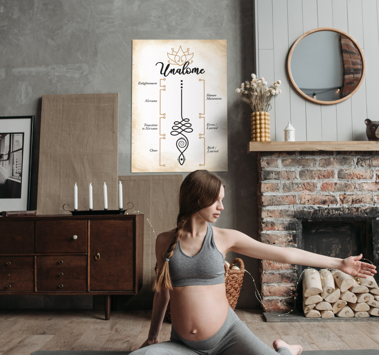 禅宗宣传画 不知所措 - TenStickers