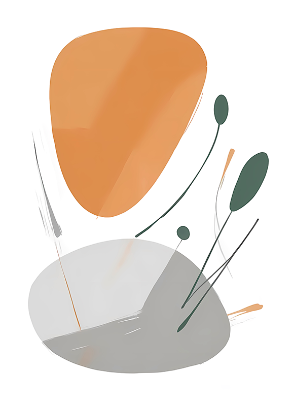 抽象的海报展现艺术的混沌之美 - TenStickers