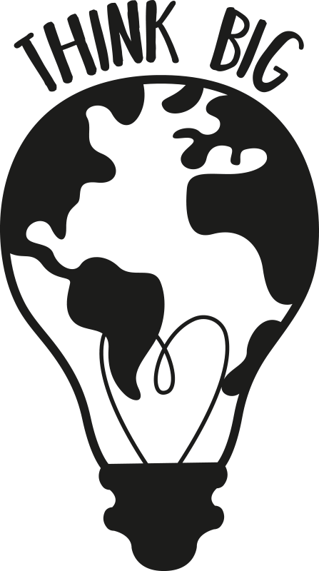 办公室宣传画，激发全球视野的思维 - TenStickers