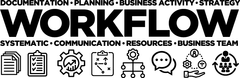 办公室宣传画提升工作流程效率 - TenStickers