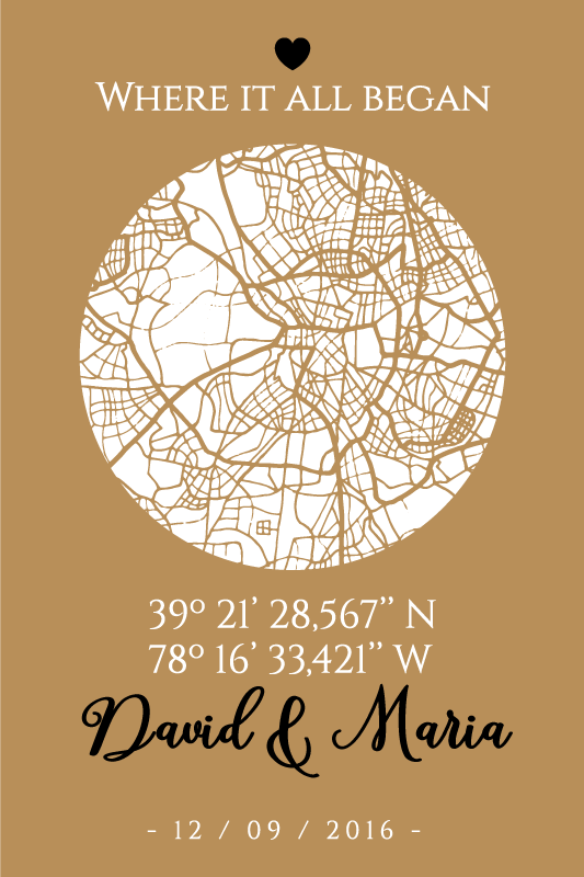 客厅海报 追溯一切的起点 - TenStickers