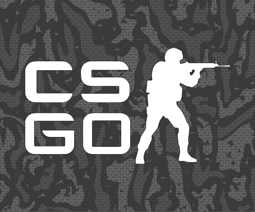 视频游戏海报与cs:go设计相结合 - TenStickers