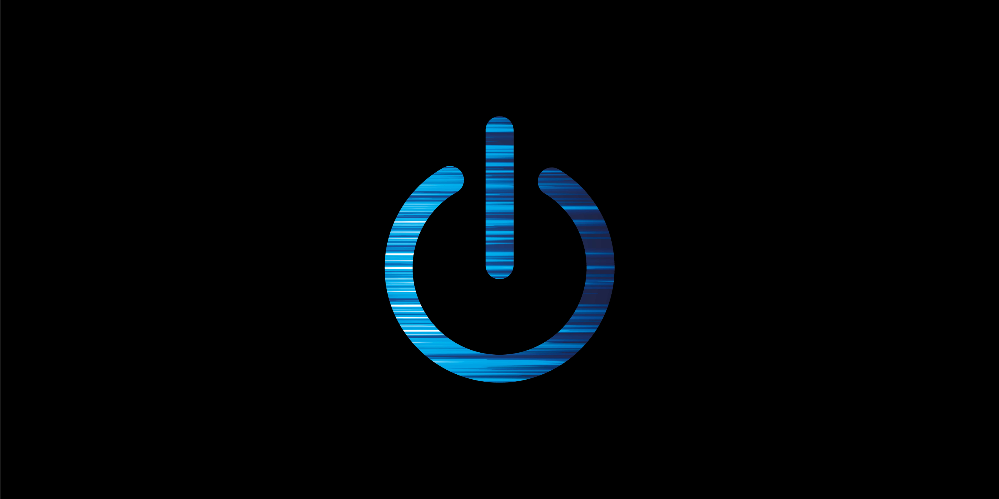 视频游戏海报蓝色开关图形 - TenStickers