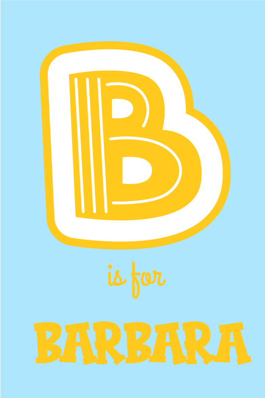 青少年卧室的宣传画字母个性化 - TenStickers