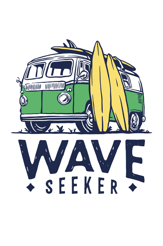 体育海报尽享冲浪冒险 - TenStickers