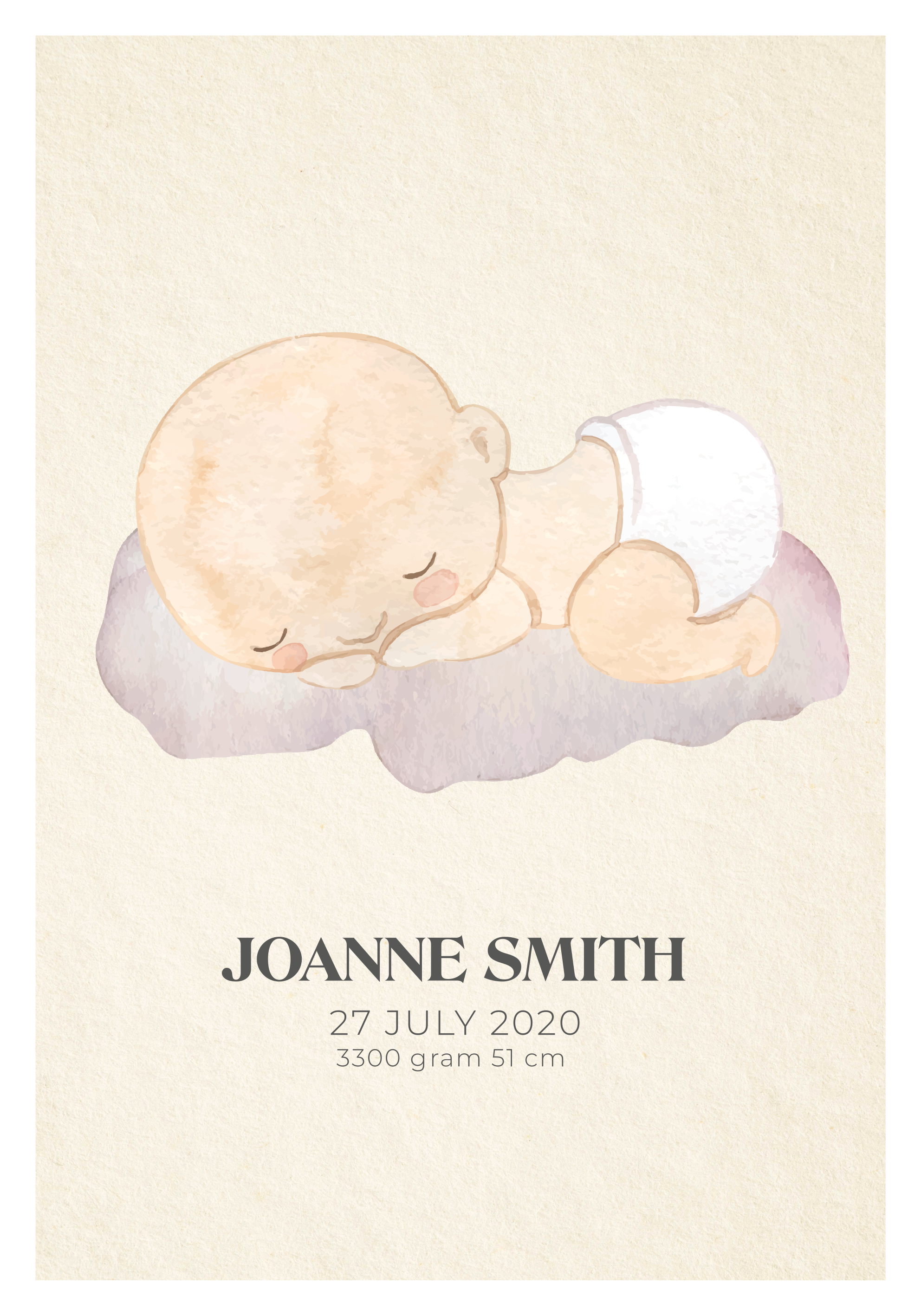 儿童房的海报传递爱的诞生 - TenStickers