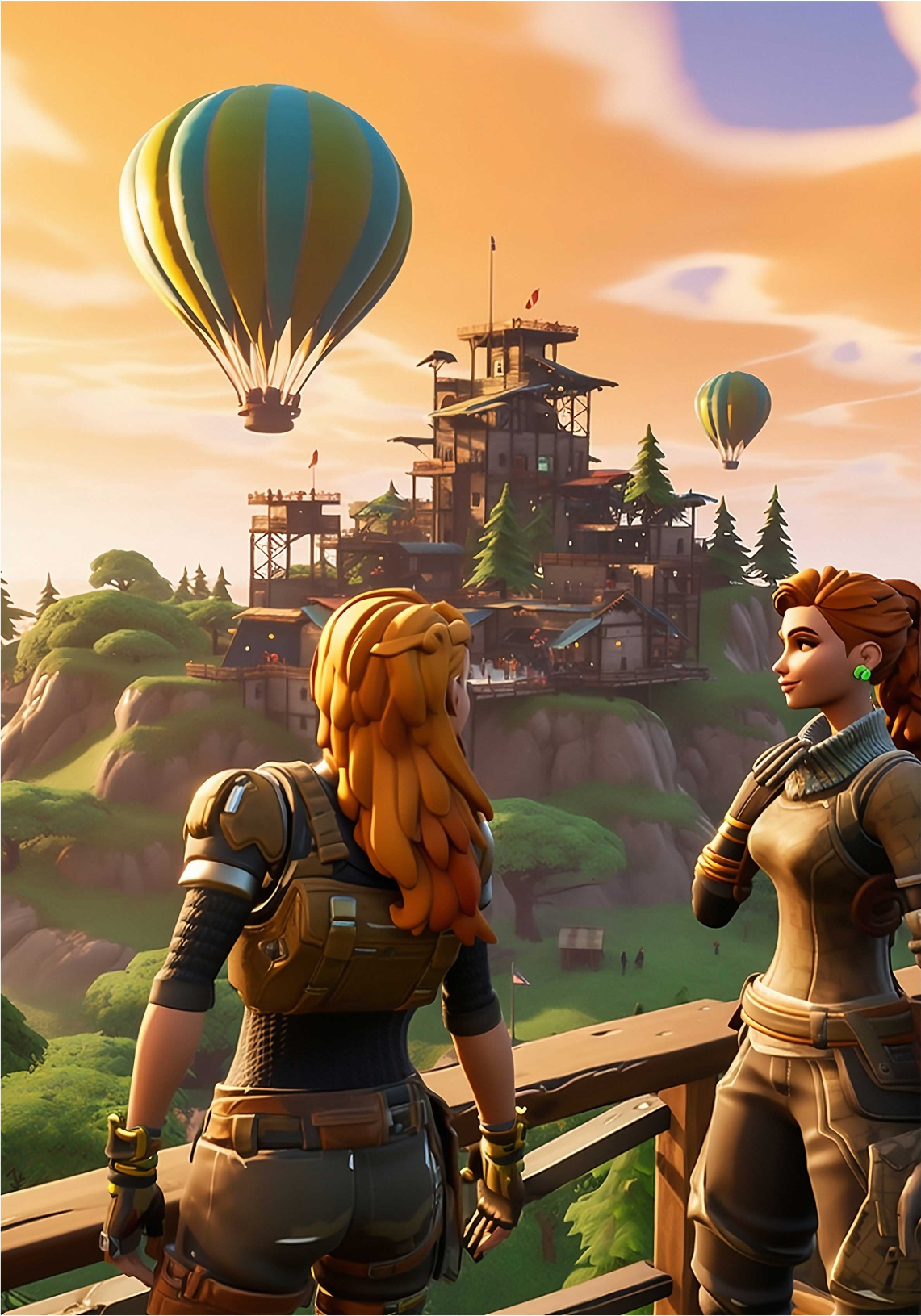 青少年卧室的宣传画 这是一个女士们的冒险故事：一群勇敢的女士们踏上了一段令人兴奋的冒险之旅，她们要探索一片未知的世界，充满了未知的 - TenStickers