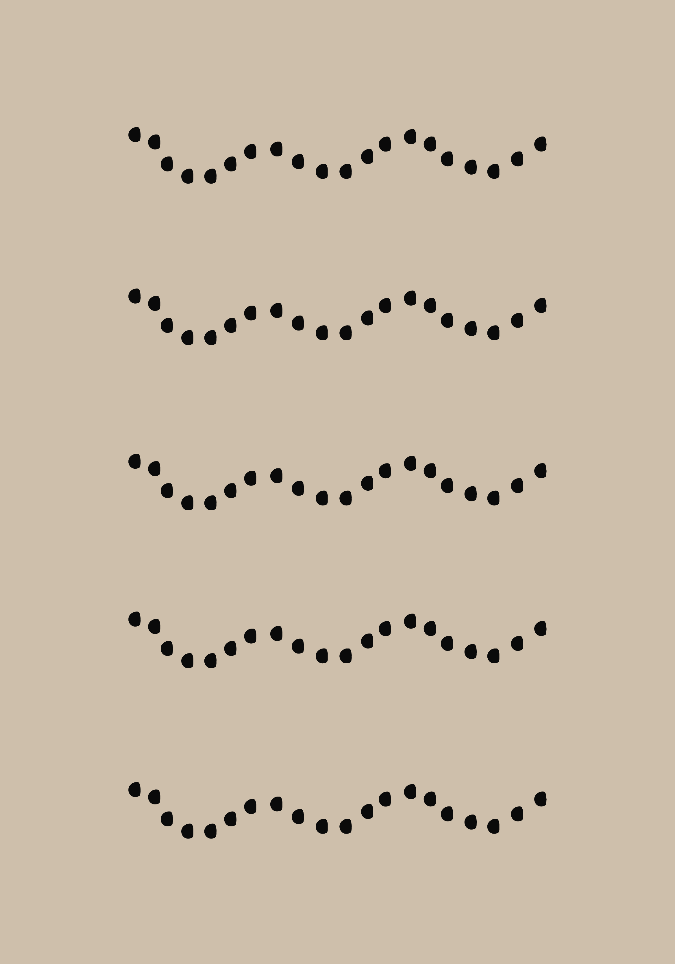 斯堪的纳维亚海报 地面上的石头 - TenStickers