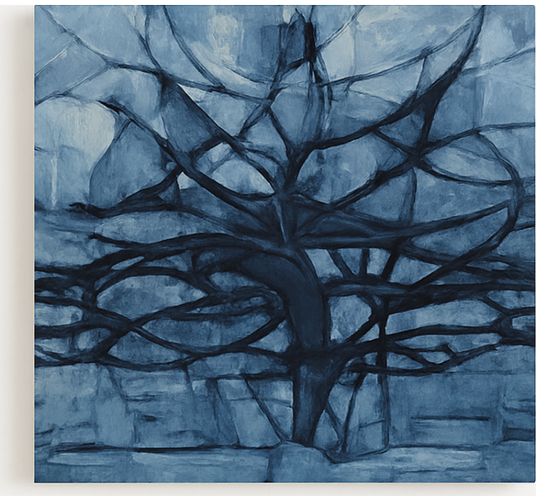 盲人树木 灰色阴影设计 - TenStickers