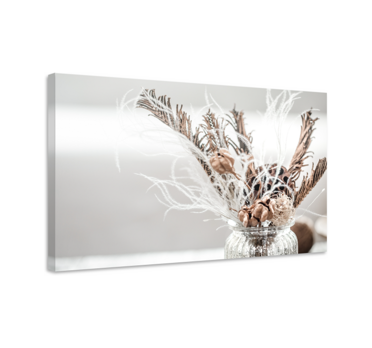 盲人视觉训练干花艺术作品 - TenStickers