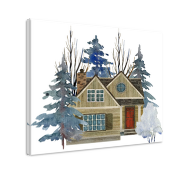 乡村风格乡村帆布艺术 - TenStickers