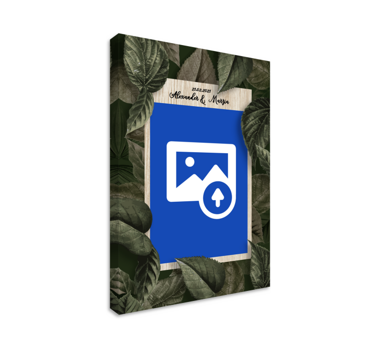 盲人婚礼手与花束 - TenStickers