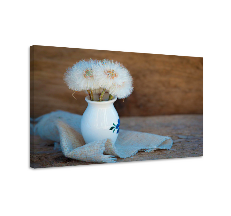 盲人视觉训练蒲公英绒球花束 - TenStickers