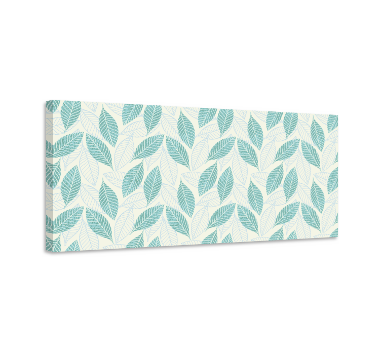 盲人视觉训练精致叶子图案 - TenStickers