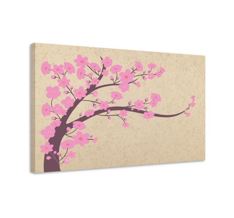 盲人视觉训练樱花枝 - TenStickers