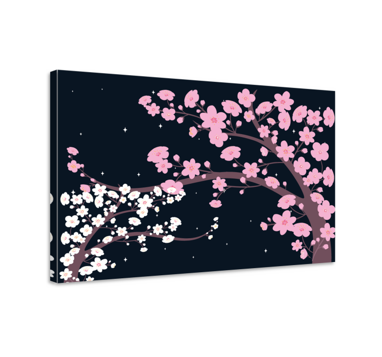 盲人视觉训练樱花枝条 - TenStickers