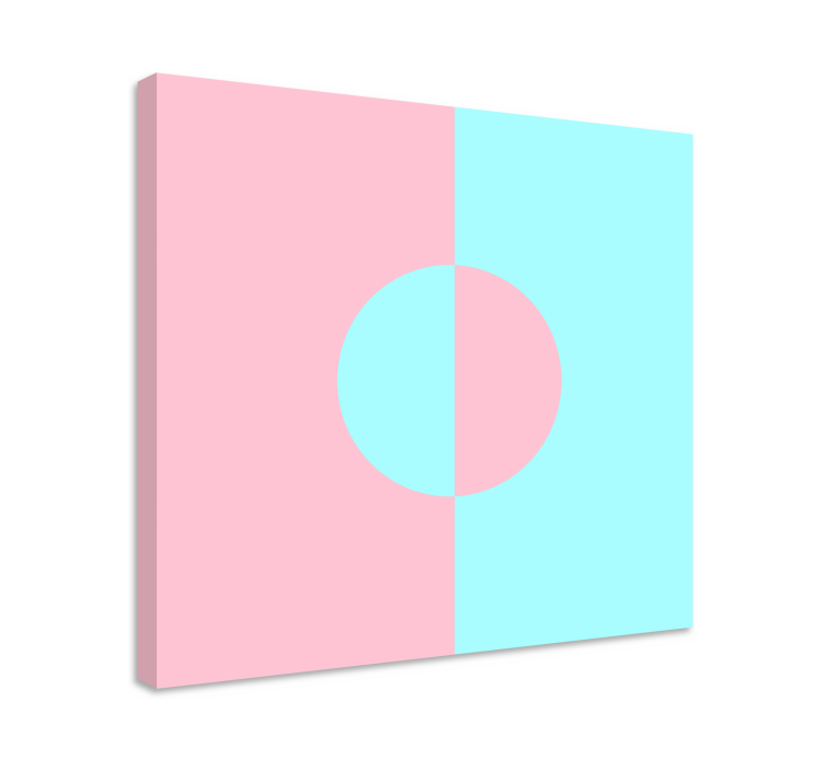 盲人几何圆形与分割 - TenStickers