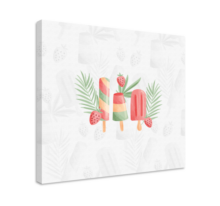 盲人水果冰冻水果美味小吃 - TenStickers