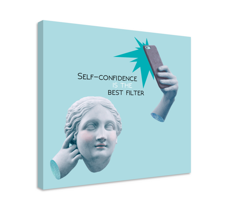 盲人引甼自信心名言 - TenStickers