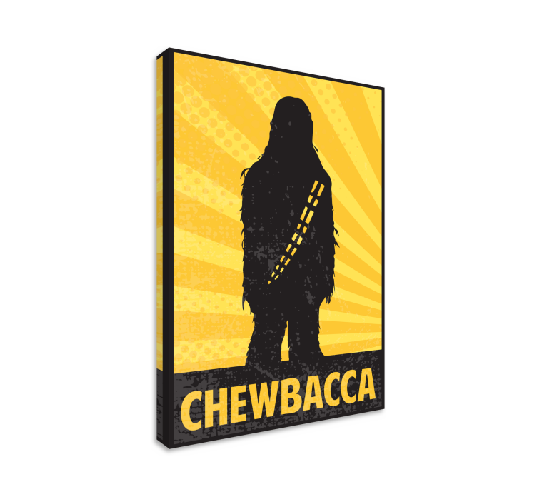 漫画风格电影人物画布版画 - TenStickers