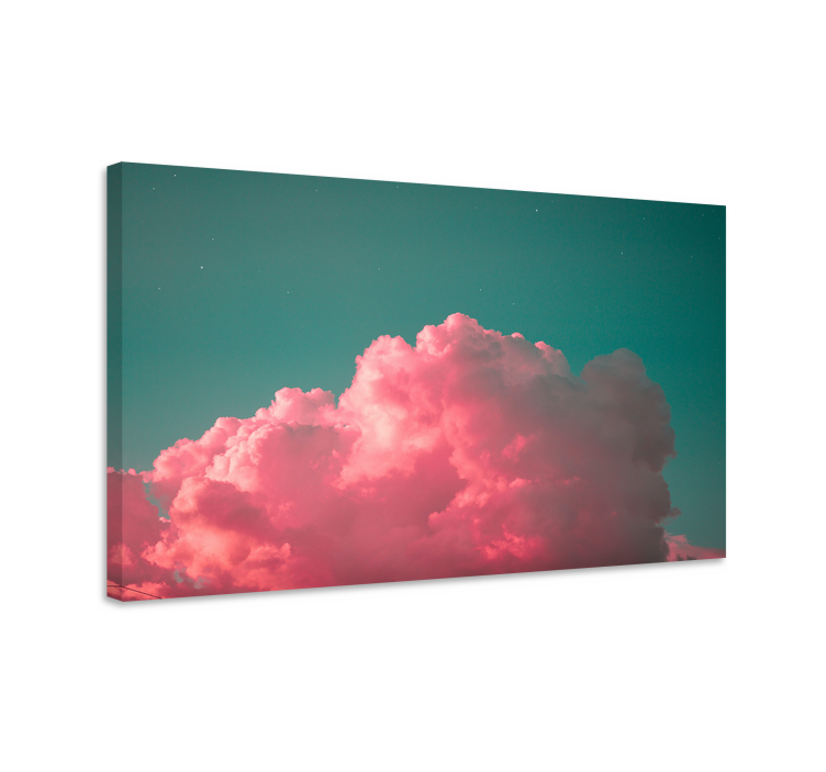 盲人游览风景之粉色云彩形成 - TenStickers