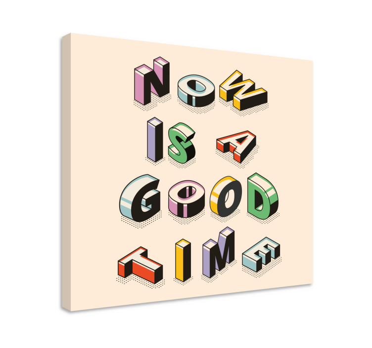 盲人引甼 激励文字艺术作品 - TenStickers