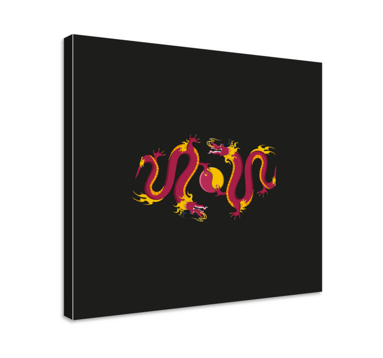 盲人蜻蜓火焰龙舞 - TenStickers