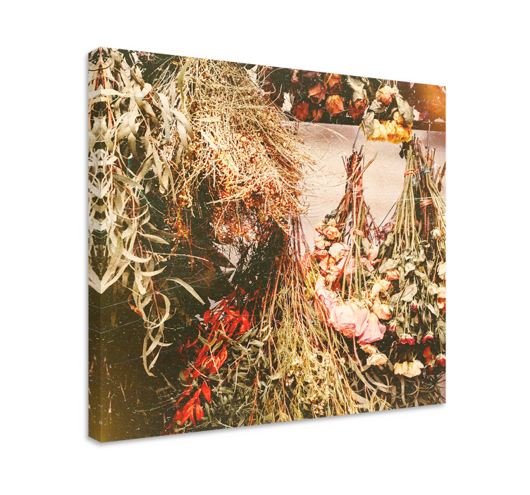 盲人视觉训练干花艺术摆件 - TenStickers