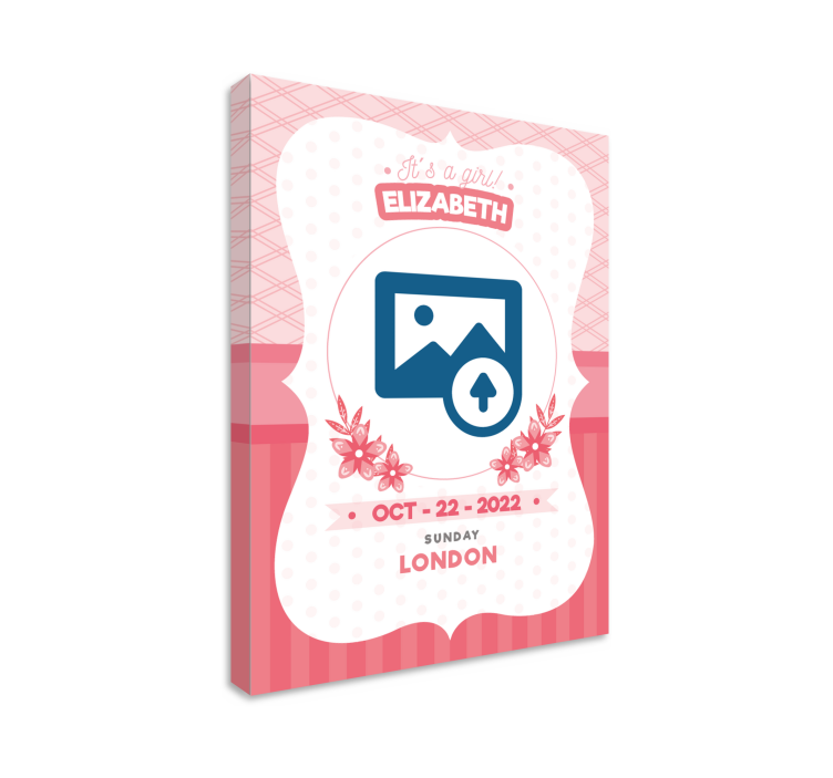 盲人苗圃个性化粉色公告 - TenStickers