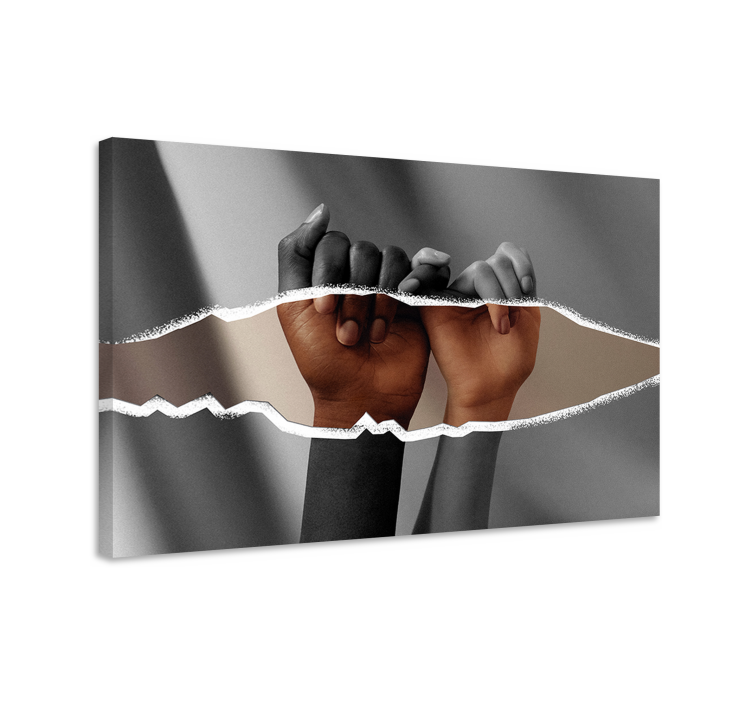 手触摸画布艺术版画 - TenStickers