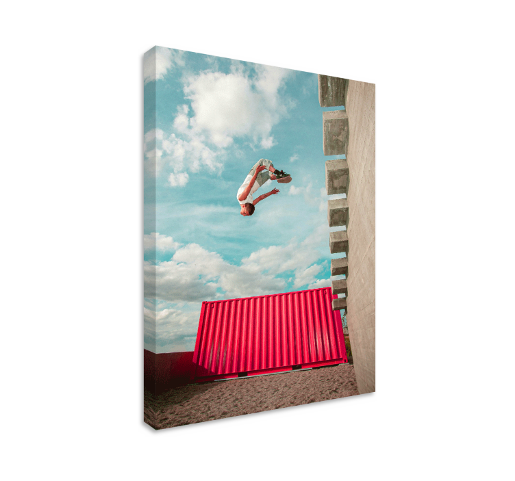 跑酷海报印刷设计 - TenStickers