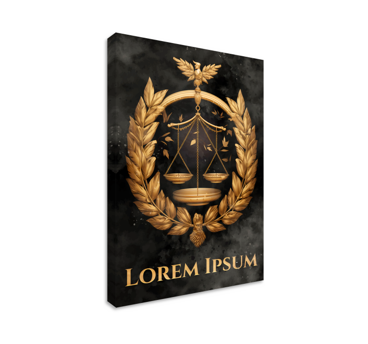 办公室百叶窗 平衡司法 - TenStickers