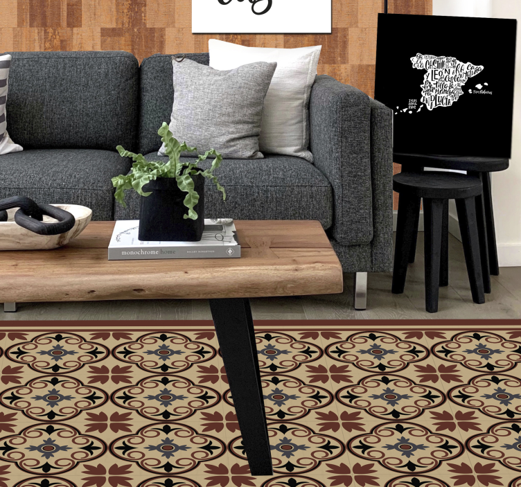 西班牙城市城市帆布版画 - TenStickers