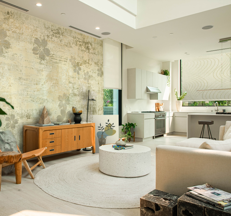 盲人视觉训练：带叶子的花瓶 - TenStickers