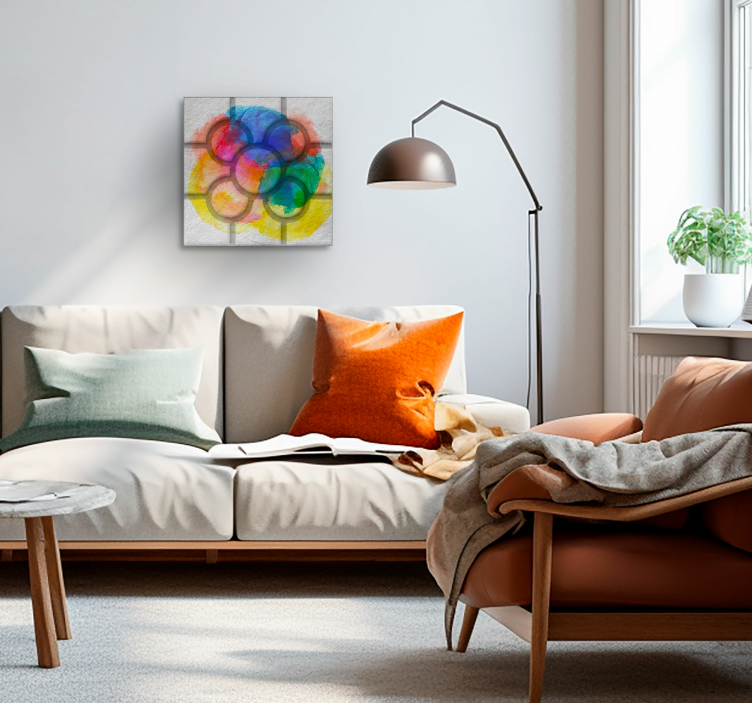 盲人复古 彩色毕尔巴鄂街道瓷砖 - TenStickers