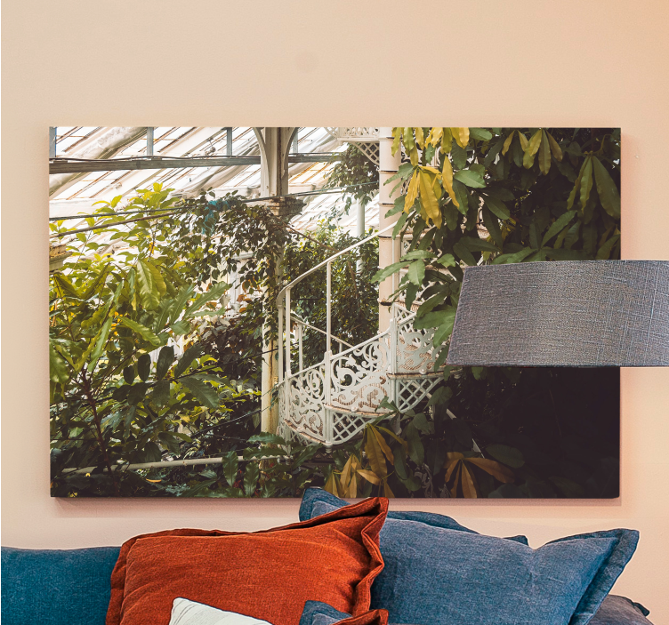 Cottagecore 植物景观画布 - TenStickers