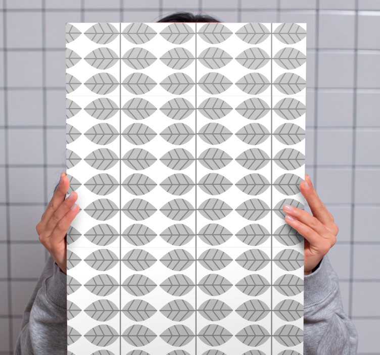 盲人视觉训练艺术化叶子图案 - TenStickers