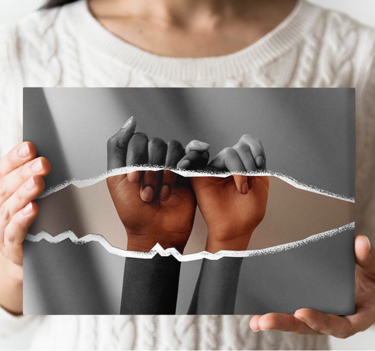 手触摸画布艺术版画 - TenStickers