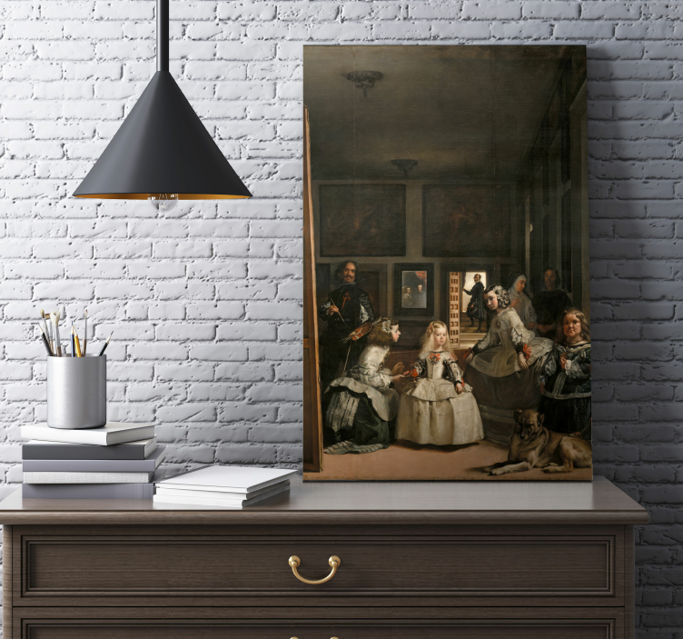 盲人艺术 "Las Meninas"（拉斯·梅尼纳斯） - TenStickers