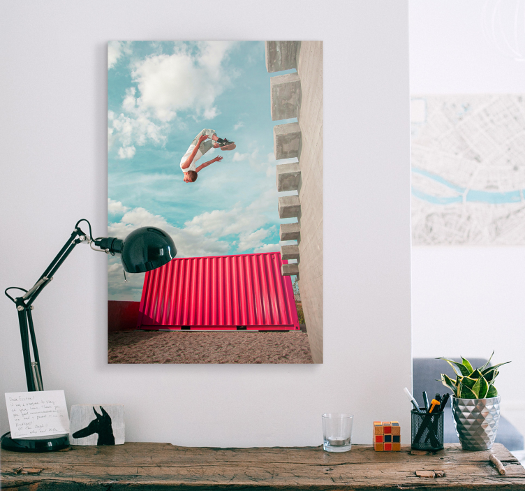 跑酷海报印刷设计 - TenStickers