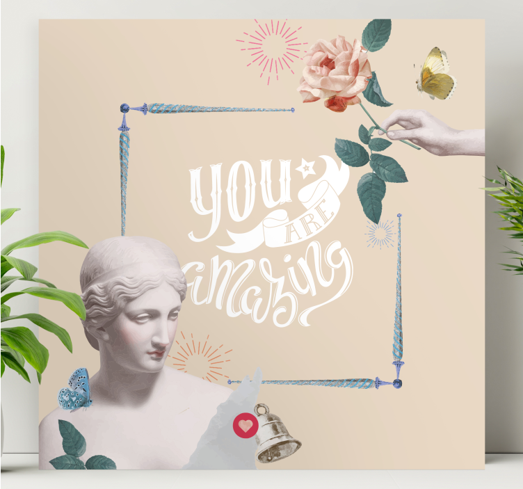 盲人引甼，您真了不起 - TenStickers