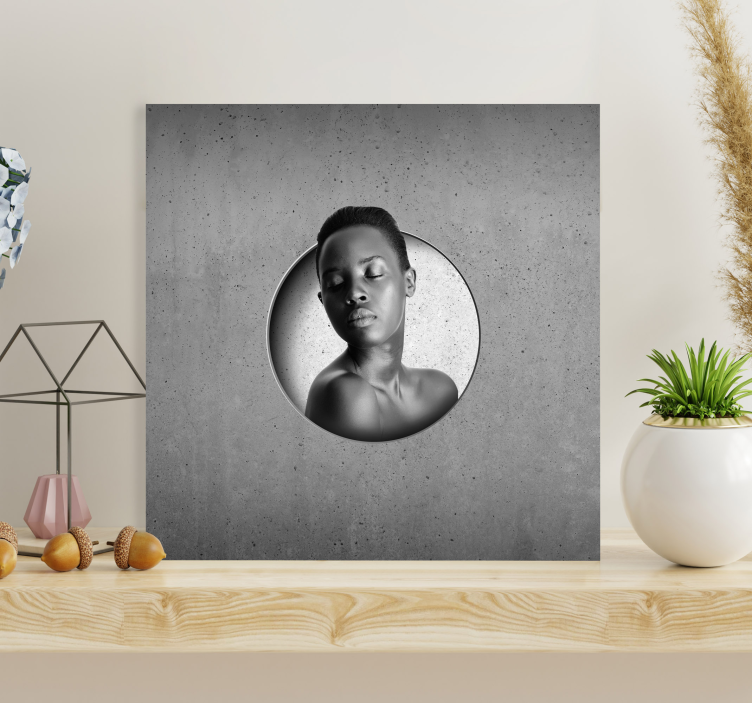 生混凝土可定制个性化帆布 - TenStickers