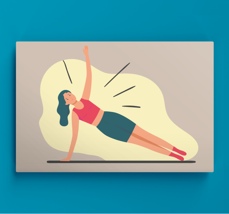 盲人体育健身姿势 - TenStickers